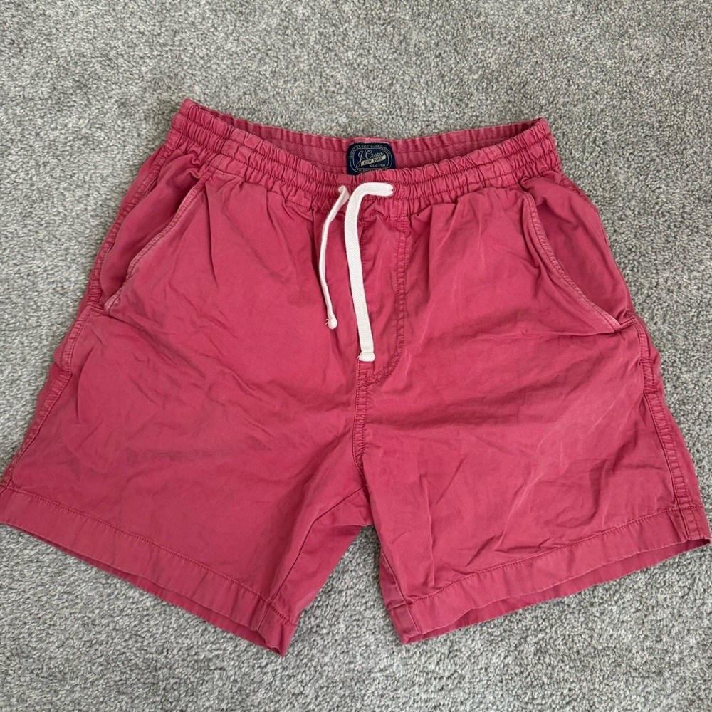 Red J Crew dock short. Men’s small 6’’